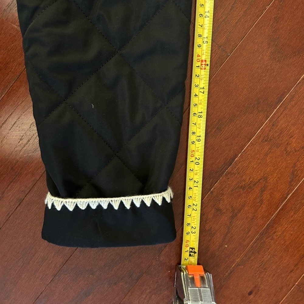 WAYF Whipstitch Quilted Black & White Buttoned Jacket Sz L Preppy Grannycore NWT - Picture 9 of 10